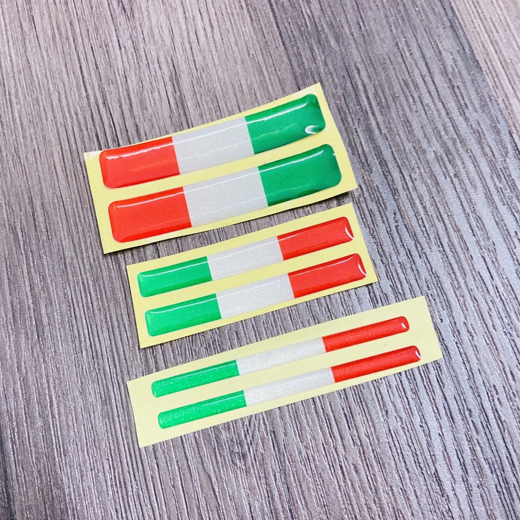 TEM MINI CỜ Ý TRANG TRÍ XE SIÊU SANG