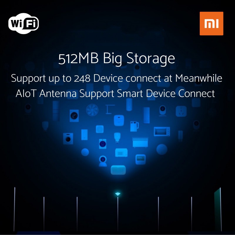 Router Wifi Xiaomi AIoT AX3600 - 7 Ăng ten - chuẩn WIFI 6 | BigBuy360 - bigbuy360.vn