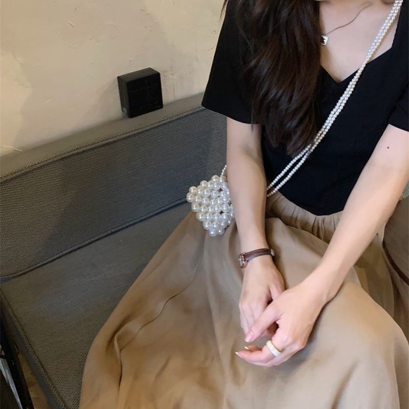 Đầm PERTY thiết kế mỏng phong cách Hàn Quốc thời trang mùa hè mới dành cho nữ