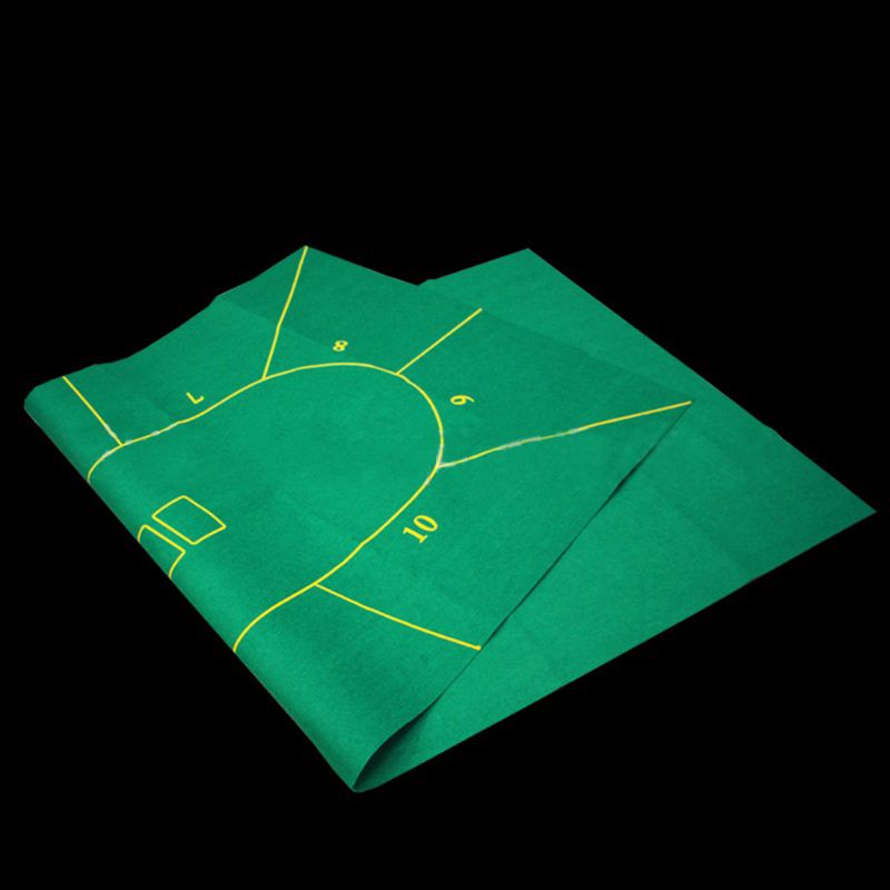 Thảm Trải Bàn Trang Trí In Họa Tiết Texas Hold 'Em 70x35Inch