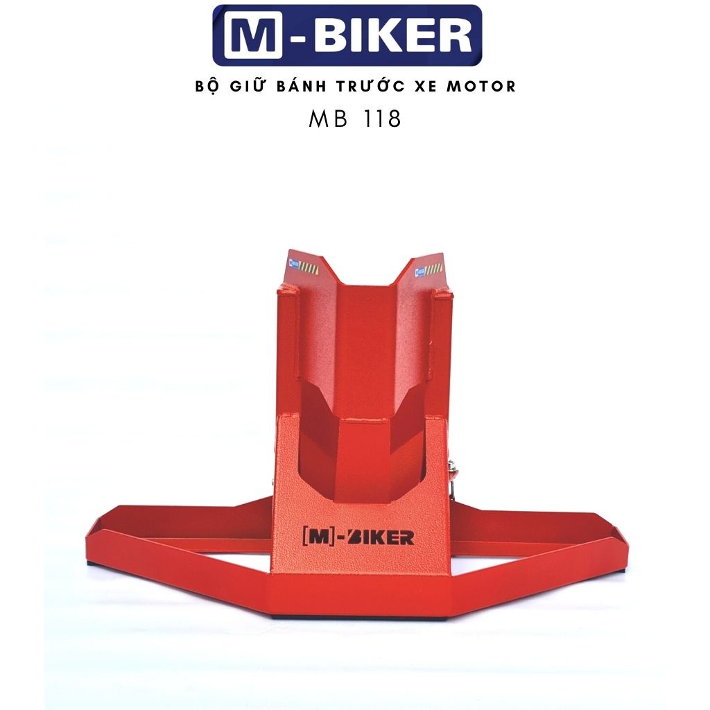 Ben nâng xe moto kẹp bánh trước, sau Mbiker mã số Mb118 Hàng chính hãng Chính hãng Mbiker
