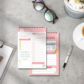  Daily Planner - Sổ Lên Kế Hoạch hằng ngày size 14.5x21cm màu hồng 