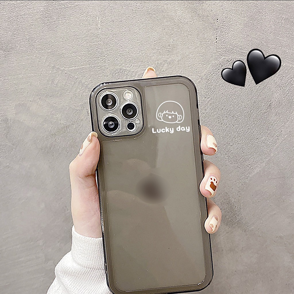 Ốp lưng iphone Baby Fog trong cạnh vuông BVC 6/6plus/6s/6splus/7/7plus/8/8plus/x/xr/xs/11/12/13/pro/max/plus/promax | BigBuy360 - bigbuy360.vn