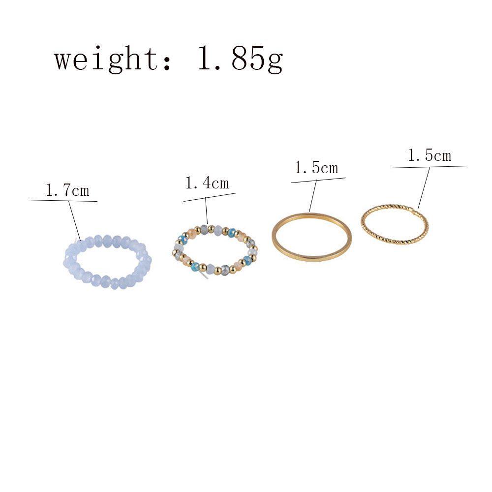 Bộ 1 Nhẫn Đeo Đốt Ngón Tay Phong Cách Vintage Thời Trang Cho Nữ