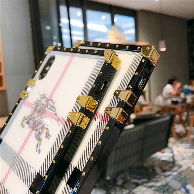 Ốp Điện Thoại Mềm In Logo Thời Trang Kèm Dây Đeo Cho iphone 15 14 13 12 11 pro max xr xs max 6 7 8 plus