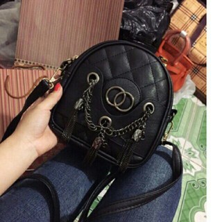 Balo nữ đẹp size nhỏ - màu đen bl27