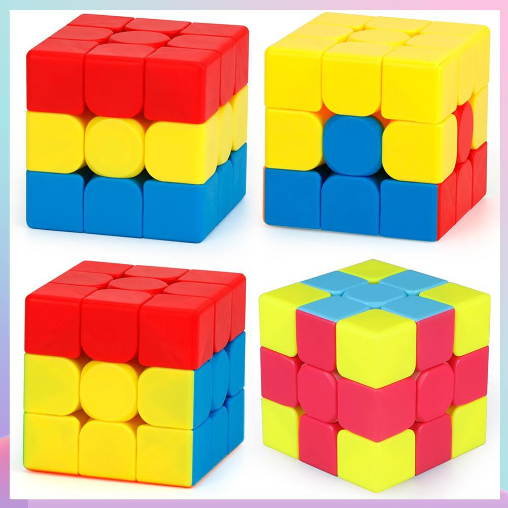 Babicool 3x3x3 Children Adult Decompression Toy Infinity Spinner Speed Cube Square