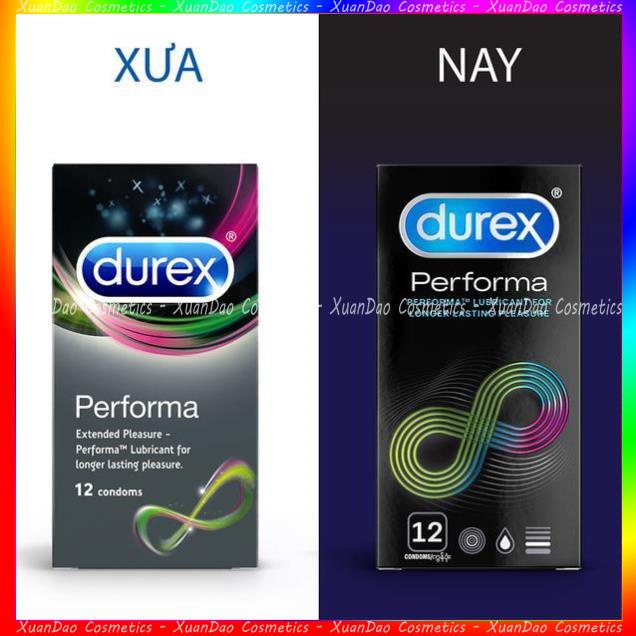 Bao cao su Durex Performa hộp 12 bao