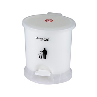 Thùng Rác Đạp Nhỏ Oval Duy Tân (25.5 x 22 x 31 cm)
