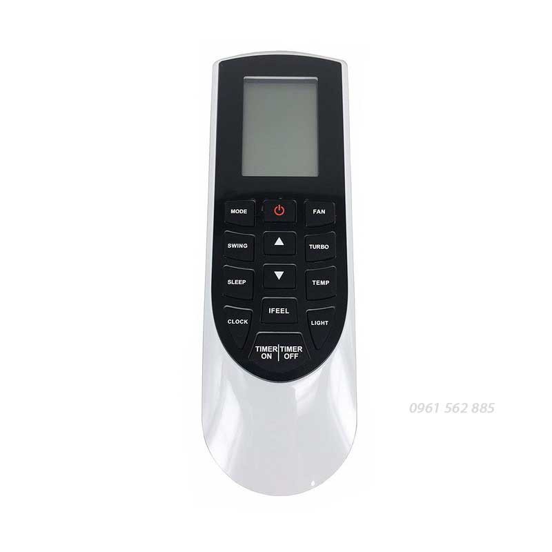 Điều Khiển Remote Máy Lạnh GREE Mẫu 4(Mặt Đen) Giá Rẻ