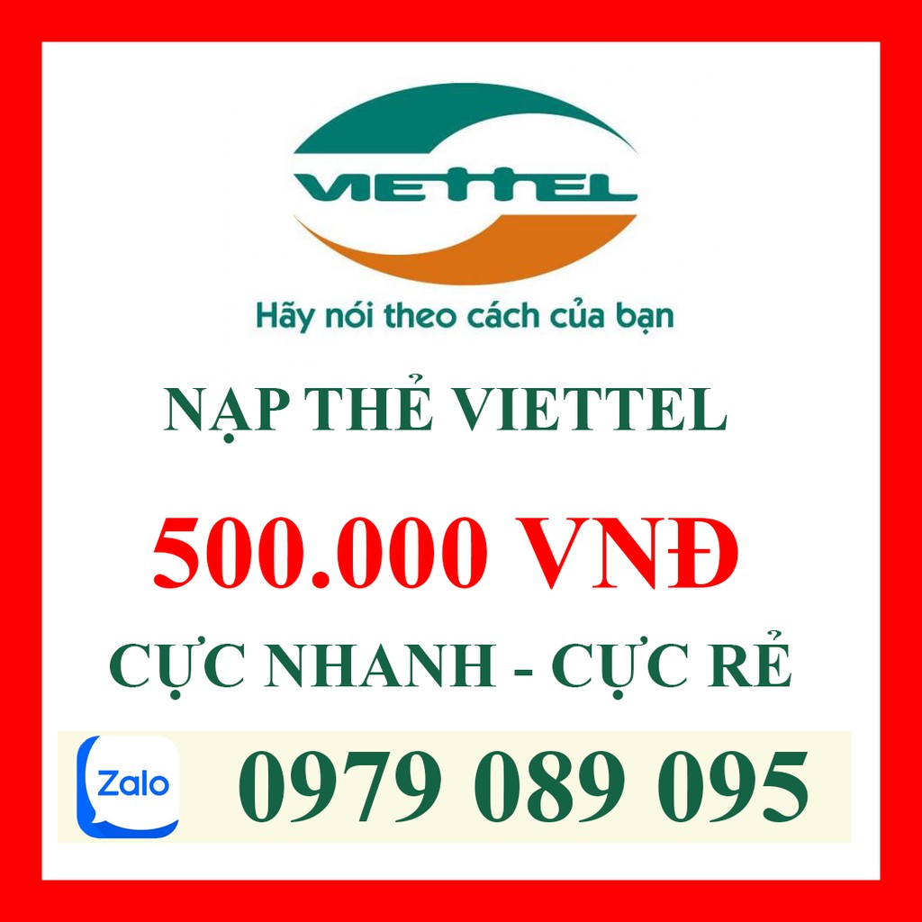 THẺ VIETTEL 500K