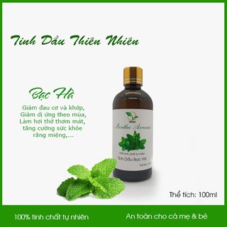 Tinh dầu Bạc Hà nguyên chất 100%