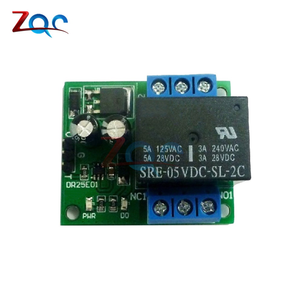 DC 5-24V 3-5A Flip-Flop Latch DPDT Relay Module Bistable Self-Locking Double Switch Board for Arduino MEGA AVR LED