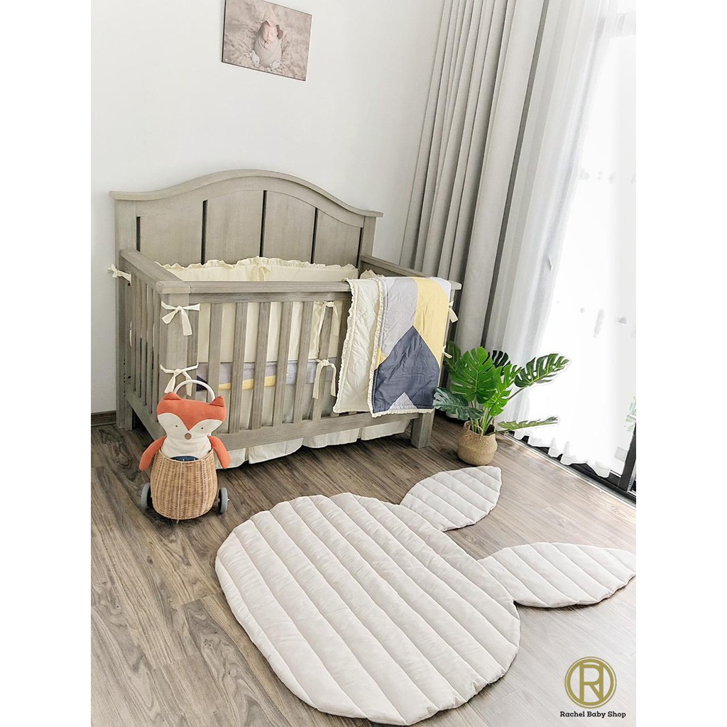 Thảm Đa Năng Rachel Baby Shop Cho Bé Nằm Chơi, Tập Lẫy, Tập Bò Êm Ái, Đáng Yêu