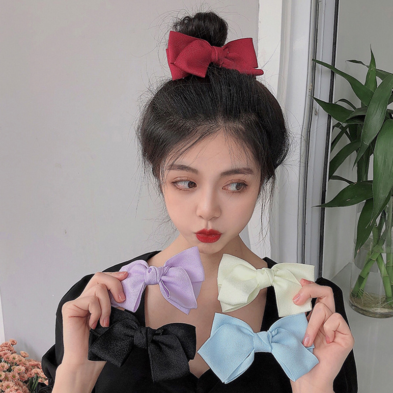 Kẹp Tóc Hình Nơ Dễ Thương Cho Nữ