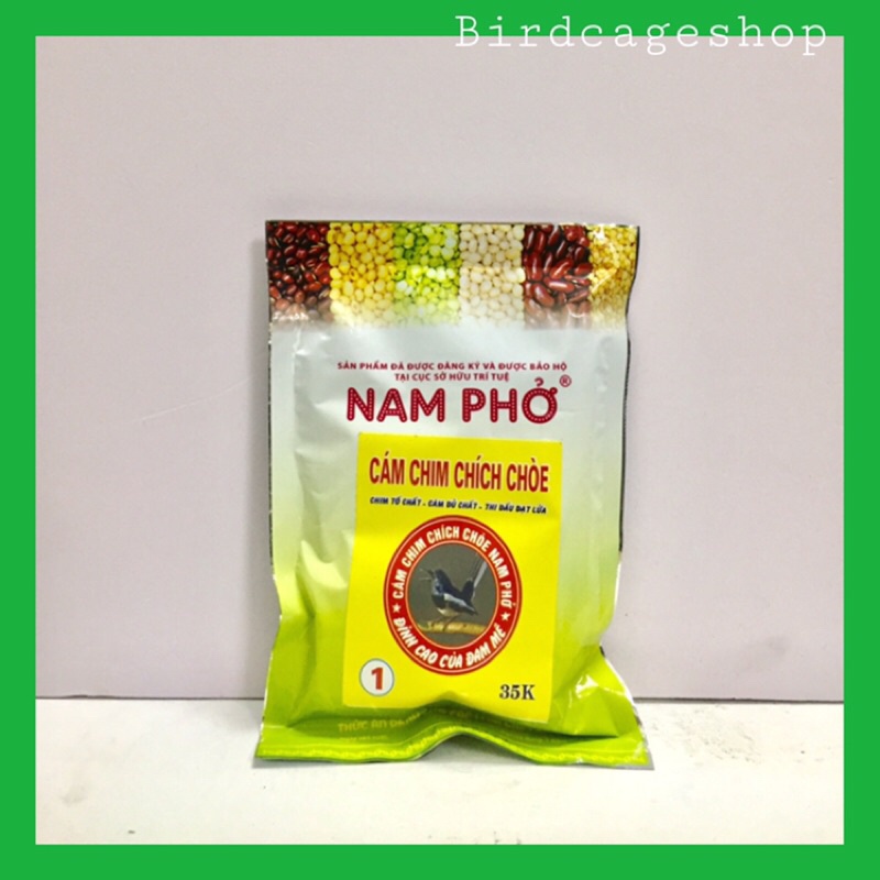 CÁM CHÍCH CHOÈ NAM PHỞ SỐ 1,2 200g - Thức Ăn Chim Cảnh Nam Phở Choè