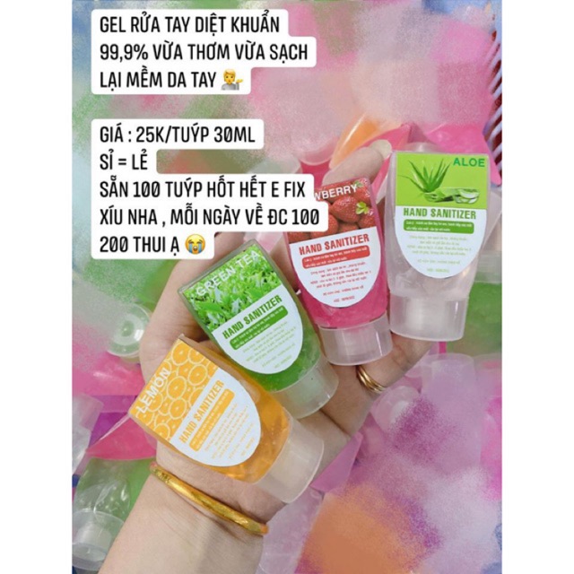 ( SỈ SLL - SẴN 1000C ) GEL RỬA TAY KHÔ DIỆT KHUẨN - NỘI ĐỊA | BigBuy360 - bigbuy360.vn