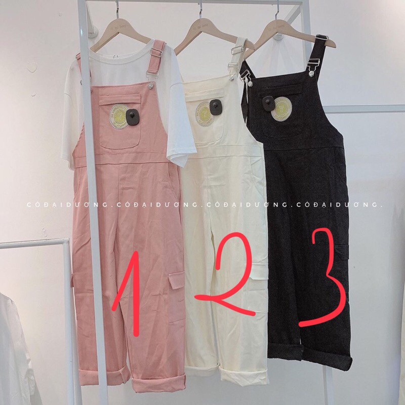 [ Mã FAXANH55 giảm 10K đơn 50K] yếm kaki logo thêu 3 màu