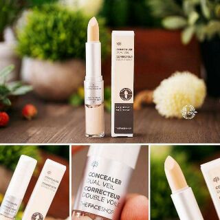 CHE KHUYẾT ĐIỂM 2 ĐẦU THE FACE SHOP CONCEALER DUAL VEIL