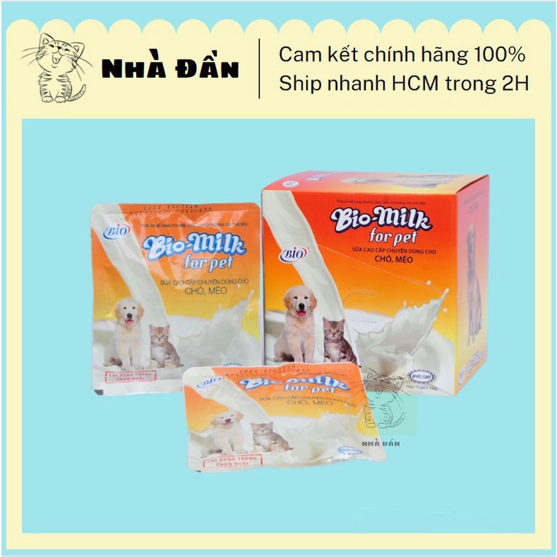 Sữa Bio Milk Cho Chó Mèo 100gr