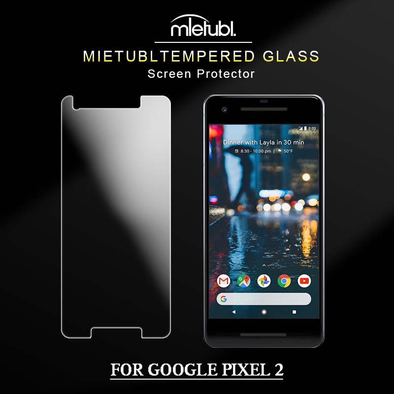 [Ảnh Thật] Kính CL Google Pixel 2 5.0&quot; Cường Lực 2.5D KHÔNG FULL, 9H-0.26mm