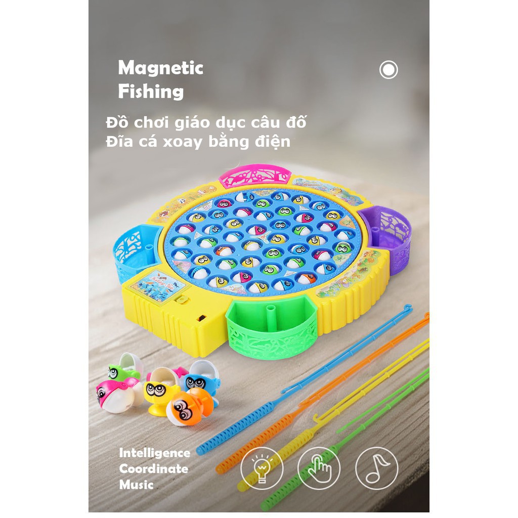 Bộ đồ chơi câu cá trẻ em - Trò chơi giáo dục cho bé trai và bé gái