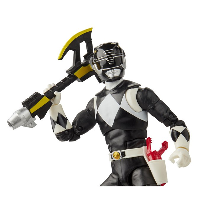 Mô hình nhân vật Hasbro ⚡ Power Rangers Lightning Collection ⚡ 6- inches Mighty Morphin Black Ranger