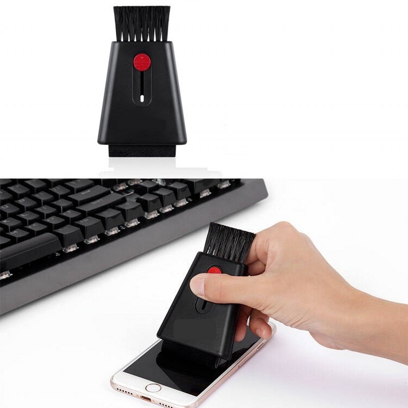 Bàn Chải Mini Hai Đầu Vệ Sinh Màn Hình Máy Tính / Laptop / Điện Thoại Tiện Dụng
