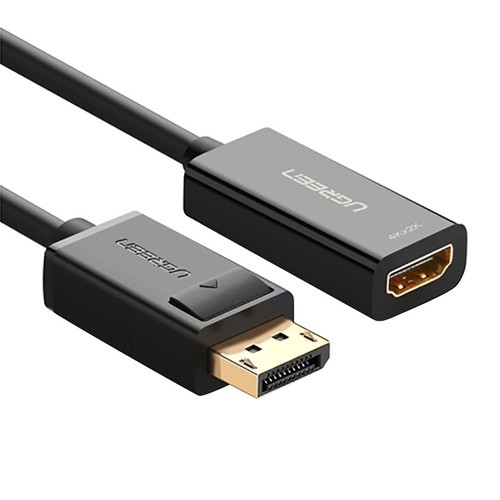 Cáp Chuyển Displayport to HDMI Hỗ Trợ 4Kx2K Ugreen 40363 - Hàng Chính Hãng