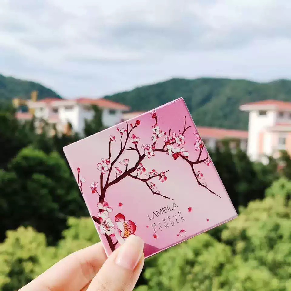 [Mã SRJULY1619 giảm 15K đơn 50K] Phấn Phủ Dạng Bột Lameila Anh Đào Gather Beauty Colour Auth Nội Địa sỉ KAng | BigBuy360 - bigbuy360.vn