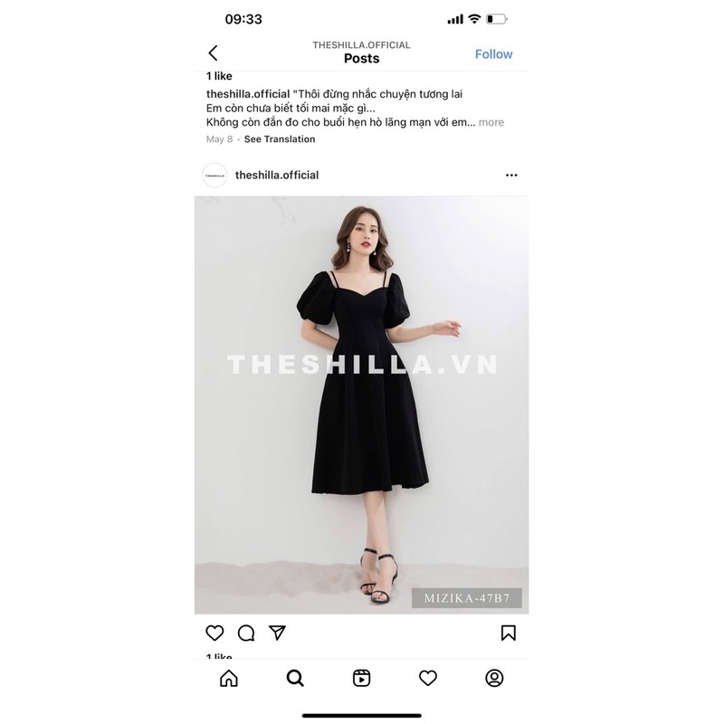 váy The Shilla size L (thanh lí dottie, libe, shebyshj, kido)