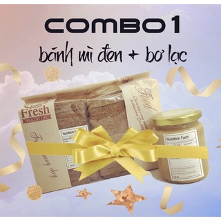 COMBO BÁNH MÌ ĐEN+ BƠ ĐẬU PHỘNG