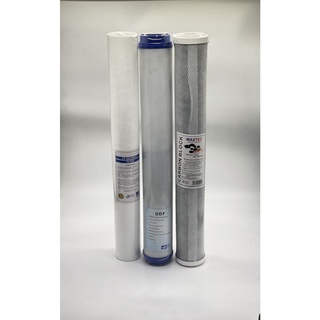 Bộ ba lõi lọc nước 1 2 3 ly lọc 20 inch