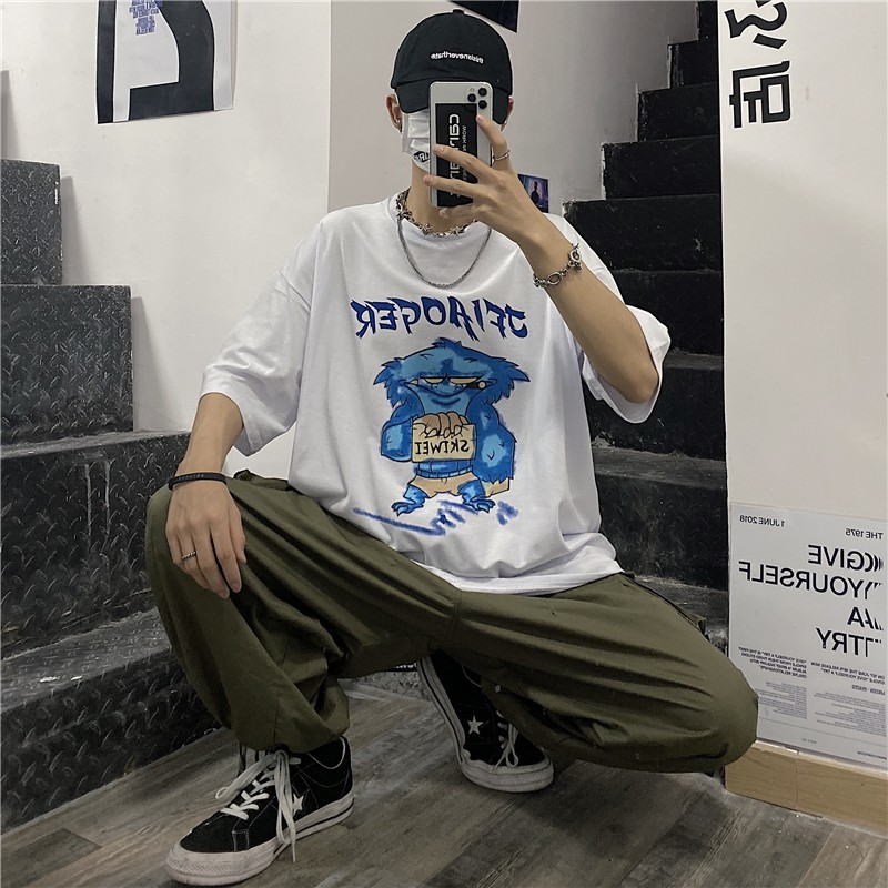 Áo thun form rộng tay lỡ Yinxx, áo phông Unisex ATL89 | BigBuy360 - bigbuy360.vn