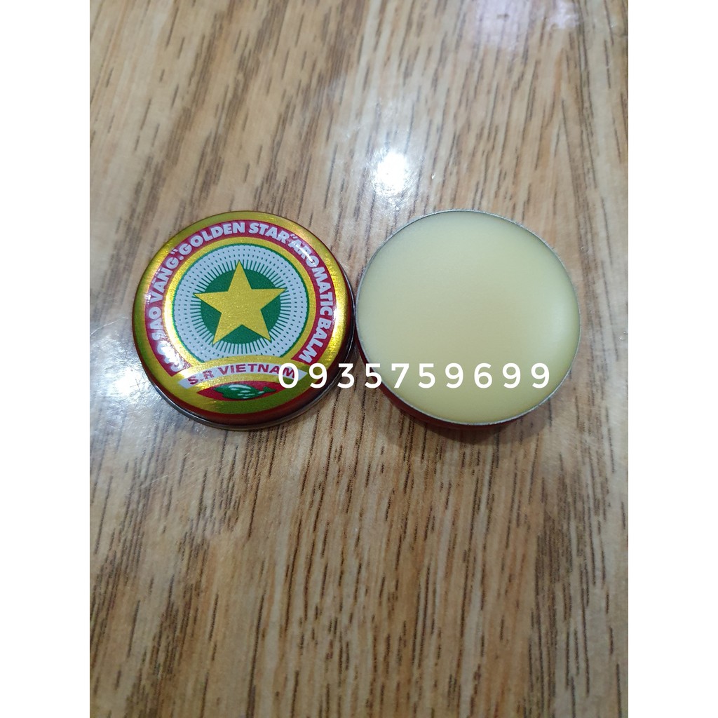 Cao Sao Vàng  VIỆT NAM [GOLDEN STAR BALM]  Dược TW3 3gr