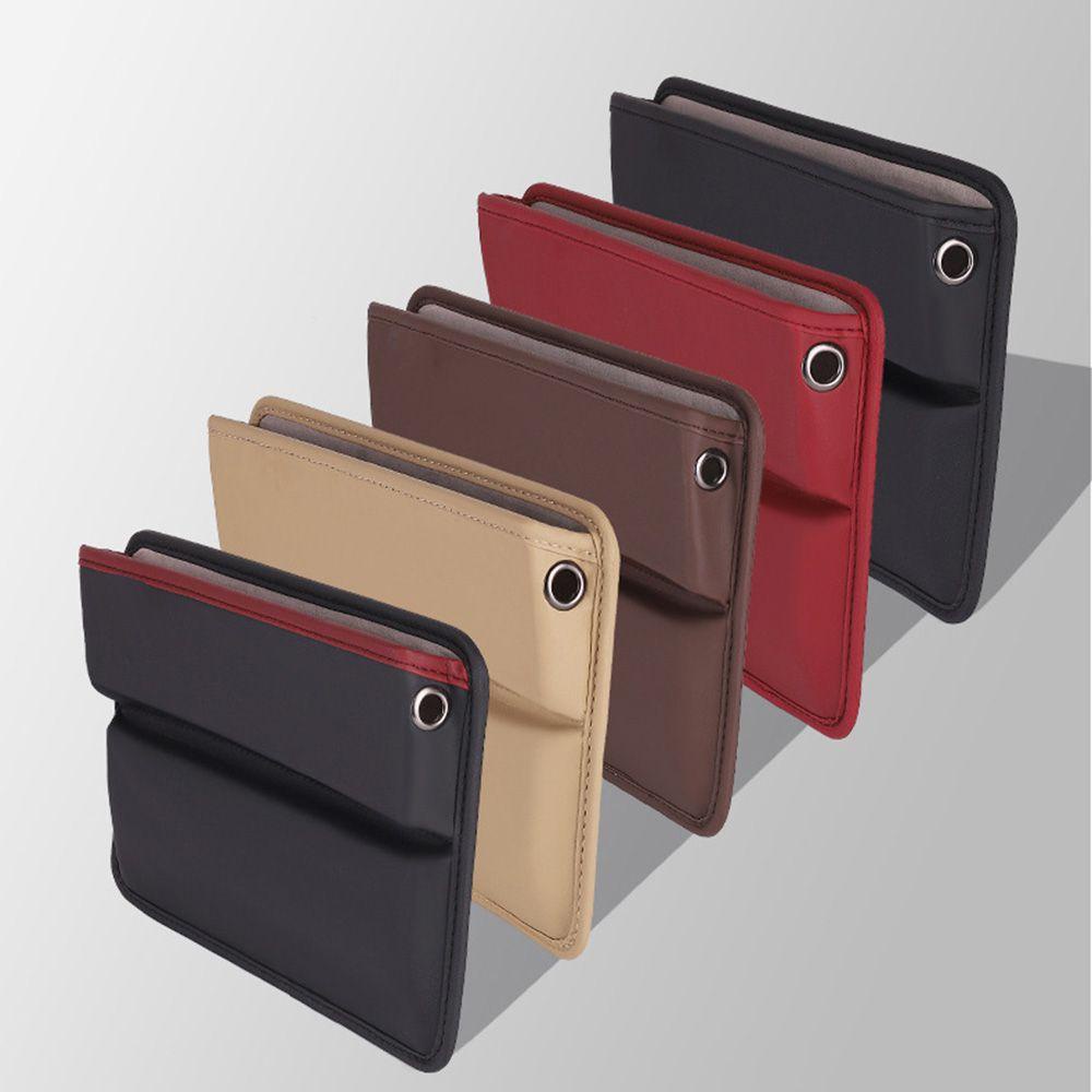 LET Giá Đỡ Điện Thoại Đa Năng Bằng Da PU Thông Dụng Sắp Xếp Gọn Gàng Cho Xe Hơi