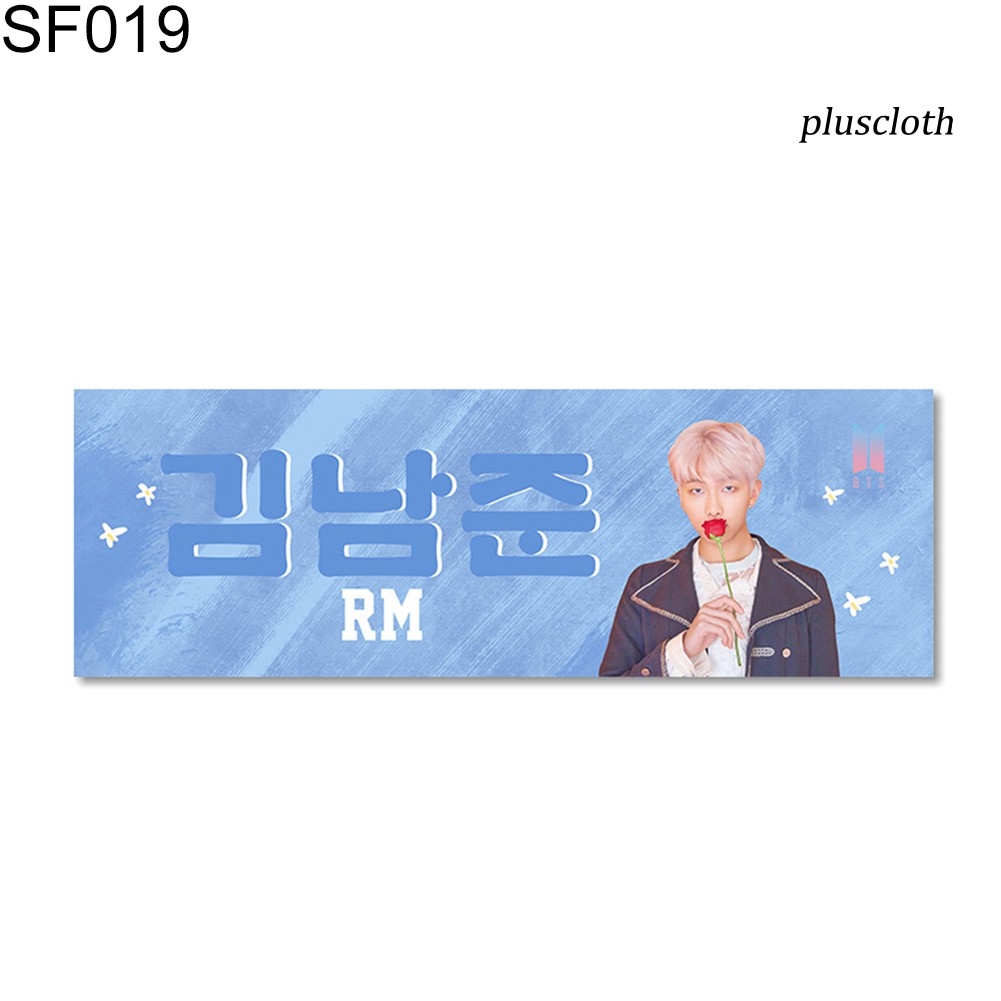 Banner Cổ Vũ Nhóm Nhạc Bts Jin Jungkook