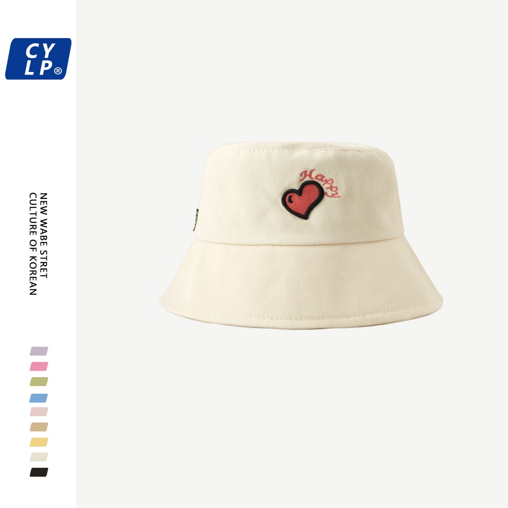 Nón Vành Thêu Chữ Phong Cách Hàn Quốc Cho Nữ