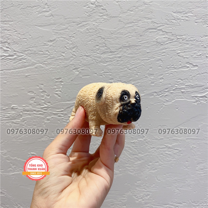 Đồ Chơi Con Chó  Xả Stress - Chó Dẻo Bóp Mềm Chất Liệu TPR Co Giãn Đàn Hồi Ngộ Nghĩnh Giải Tỏa Căng Thẳng Mệt Mỏi