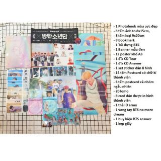 Combo photobook bts loại 2 cd