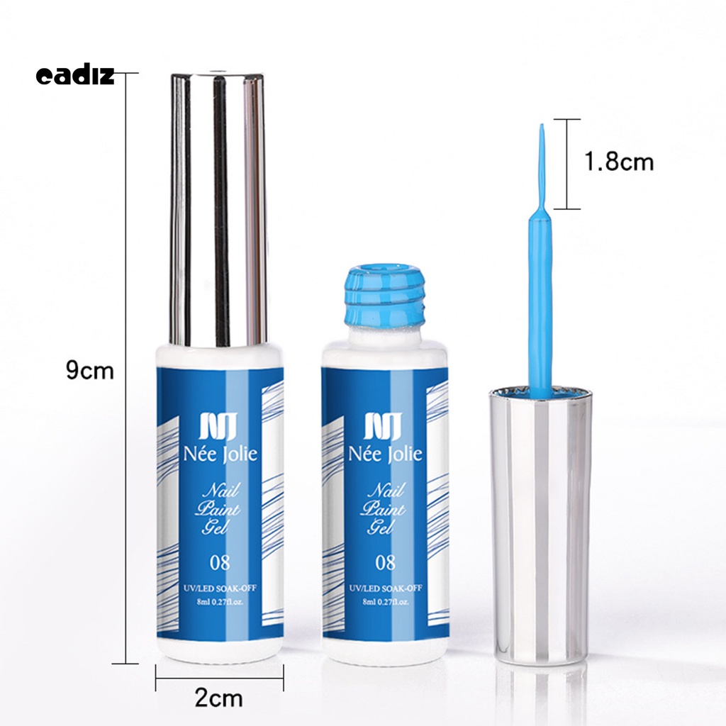 [Hàng mới về] Gel vẽ móng tay 3D Nee Jolie chuyên dụng