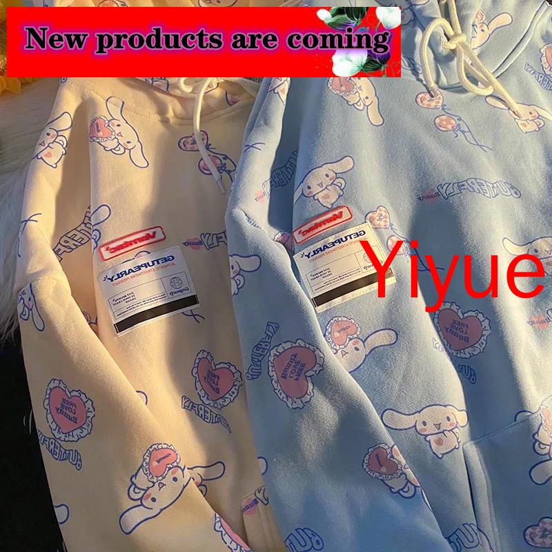 Áo hoodies in hình chú chó Cinnamon dễ thương cho nữ