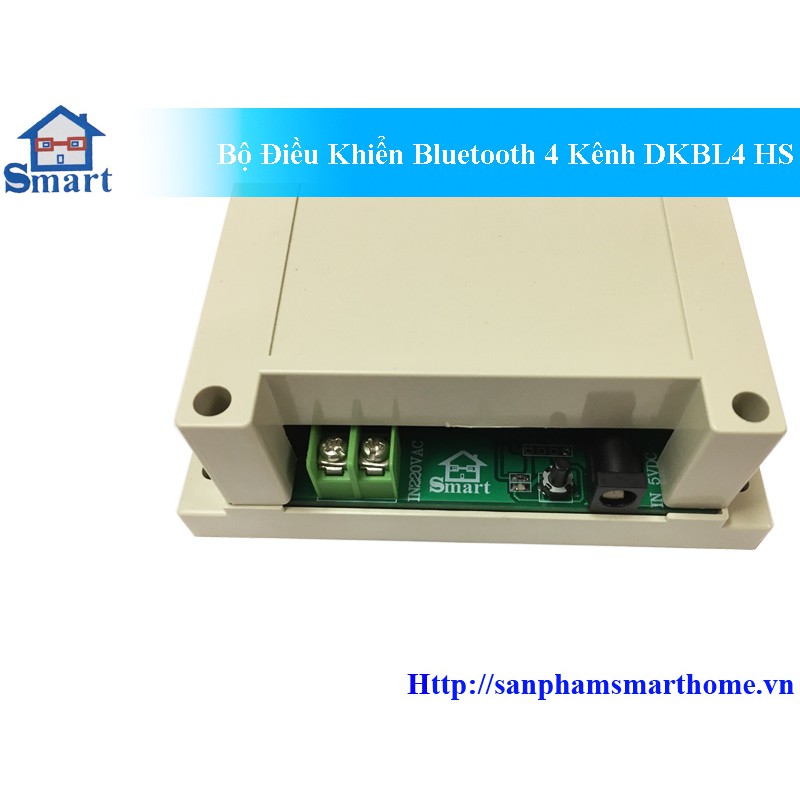 Bộ điều khiển thiết qua bluetooth 4 kênh