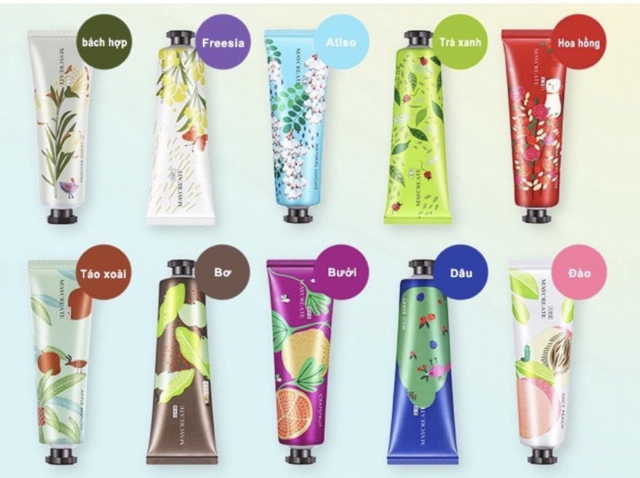 Kem Dưỡng Ẩm, Làm Mờ Nếp Nhăn Da Tay Chân Luôfmiss 30G Màu Ngẫu Nhiên