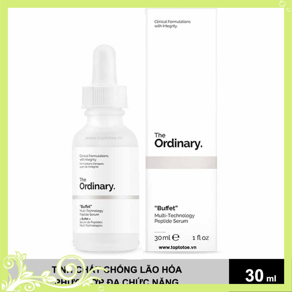 Tinh Chất Chống Lão Hóa The Ordinary ''Buffet'' Multi-Tech 30ml [DECIEM]