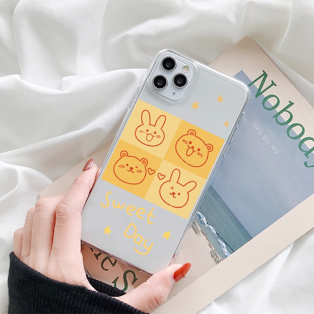 Ốp lưng iphone sweet & happy trong 5/5s/6/6plus/6s/6splus/7/7plus/8/8plus/x/xr/xs/11/12/pro/max/plus/promax - Awifi P1-2 | BigBuy360 - bigbuy360.vn