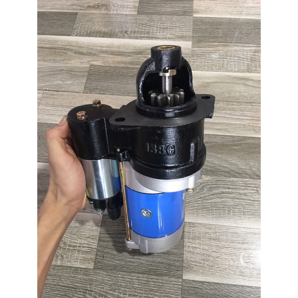 Sản phẩm gia đình làm:  Đề QDJ 138C 11R 12v sờ-tát-tơ tê tê bê vê RIN xanh nước