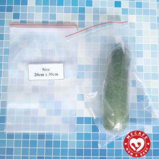 500gr Túi Zip Viền Đỏ các size