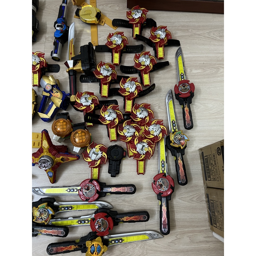 [Xả kho bán lỗ] Đồ chơi mô hình Super Sentai Kyuranger Zyuohger Shinkenger Goseiger ToQger Ninninger Chính hãng Bandai