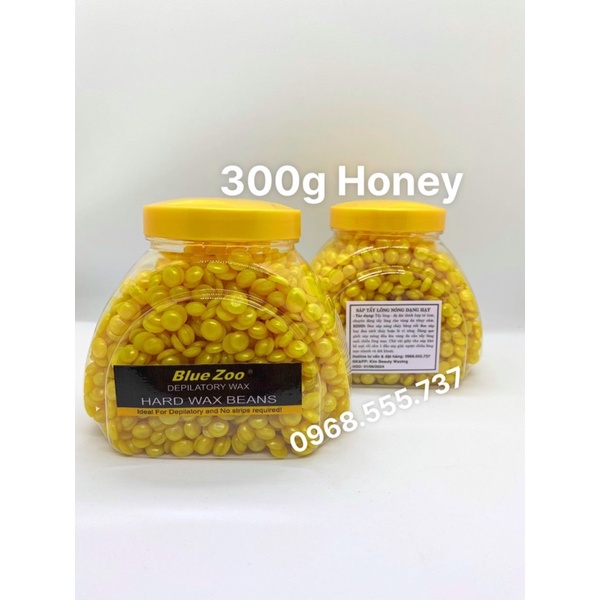 SÁP WAX NÓNG DẠNG HẠT Viên Hard Wax Beans 300g Bluezoo chính hãng